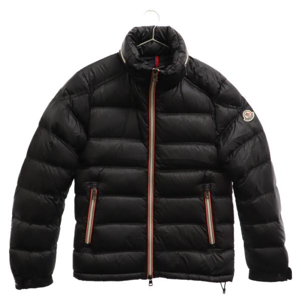 MONCLER モンクレール GASTON GIUBBOTTO ジップアップ ダウンジャケット ブラ...