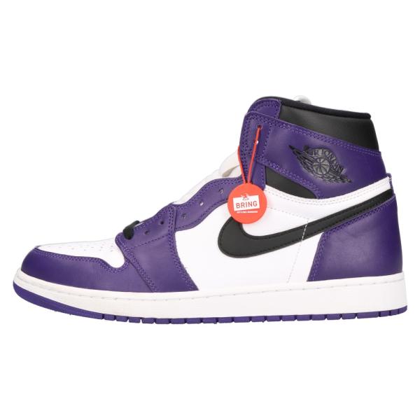 NIKE ナイキ AIR JORDAN 1 RETRO HIGH OG COURT PURPLE エ...