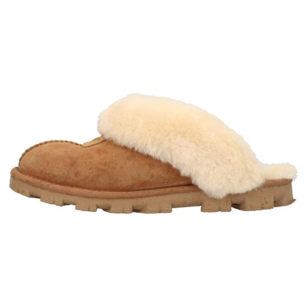 UGG アグ W COQUETTE コケット スエード ルームシューズ ブラウン US6/23.0c...