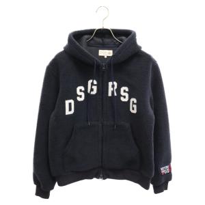 The DUFFER of St.GEORGE ザダファーオブセントジョージ ジップアップ ボアフリース パーカー ネイビー DF-Q9-72451｜shopbring