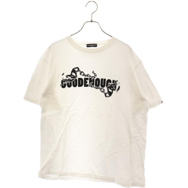 GOODENOUGH グッドイナフ 4 THE FUTURE Chain Logo Tshirtsチ...