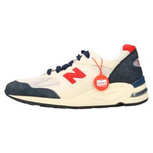 New Balance ニューバランス M990TA2 スウェード ローカットスニーカー ホワイト ...