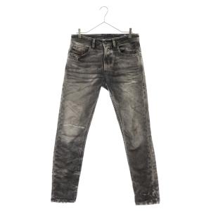 DIESEL ディーゼル THOMMER-T JOGG JEANS ソマーティー ジョグ ダメージ加工 スリムフィット デニムパンツ グレー 0890B｜shopbring