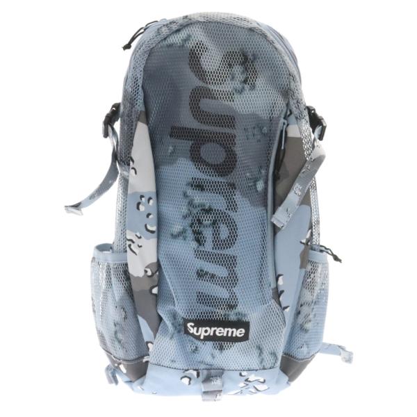 SUPREME シュプリーム 20SS Back Pack Blue Chocolate Chip ...