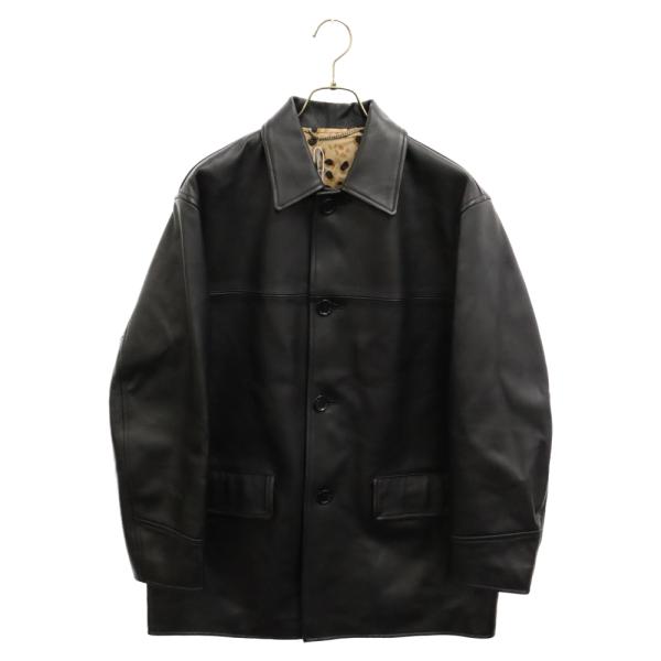 WACKO MARIA ワコマリア 23AW LEATHER CAR COAT TYPE-2 レザー...