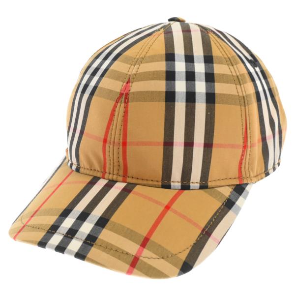 BURBERRY バーバリー ヴィンテージノバチェック キャップ 帽子 ブラウン ITFACPRO1...