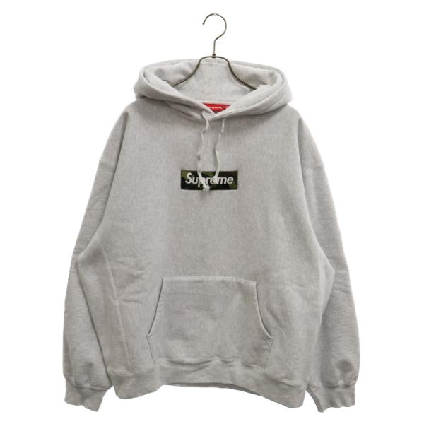 SUPREME シュプリーム 23AW Box Logo Hooded Sweatshirt Ash...