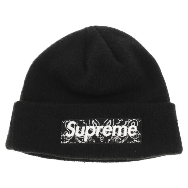 SUPREME シュプリーム 19AW×NEWERA Bandana Box Logo Beanie...