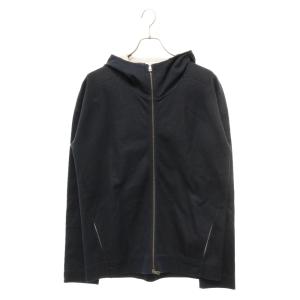 JIL SANDER ジルサンダー ZIP UP HOODIE ジップアップ パーカー ネイビー レディース｜shopbring