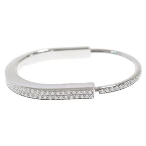 TIFFANY & Co. ティファニー K18WG ロックバングル フルパヴェ ダイヤモンド ホワイトゴールド d4.99ct｜shopbring