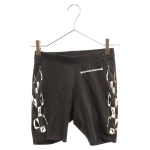 CHROME HEARTS クロムハーツ × MATTY BOY FLAMES BIKER SHORTS × マッティボーイ バイカーショーツ ハーフパンツ レディース ブラック｜shopbring