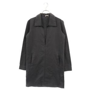 HERMES エルメス 99s VINTAGE Vareuse Jacket ヴィンテージ マルジェラ期 ヴァルーズ スキッパーシャツ ジャケット ダークグレー｜shopbring