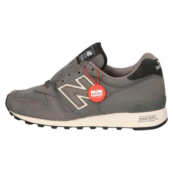 New Balance M1300DG スウェード ローカットスニーカー グレー US8/26.0c...