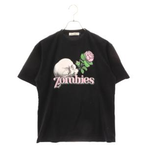 UNDERCOVER アンダーカバー 24SS SKULL ZOMBIES グラフィックプリント半袖Tシャツ ブラック UC1D3812