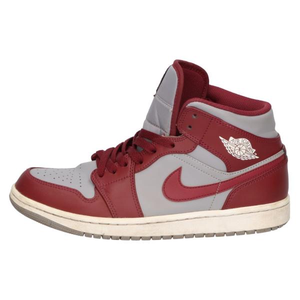 ナイキ AIR JORDAN 1 MID TEAM RED エアジョーダン1 ミッド チームレッド ...