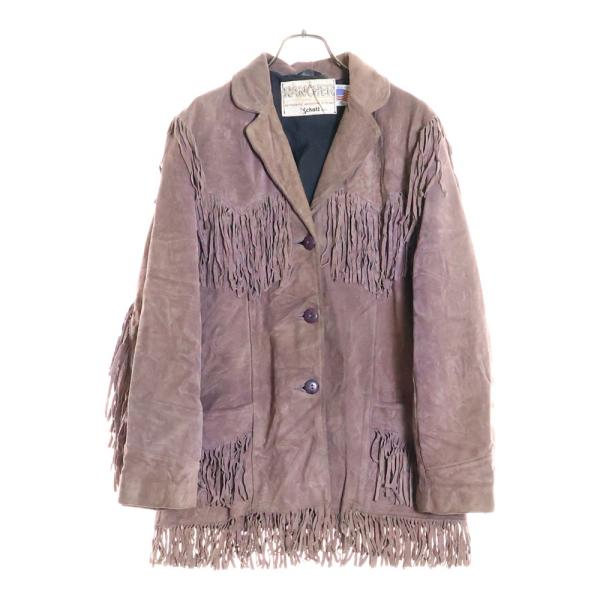 SCHOTT ショット 80S VINTAGE ヴィンテージ フリンジ 3B ウエスタンジャケット ...