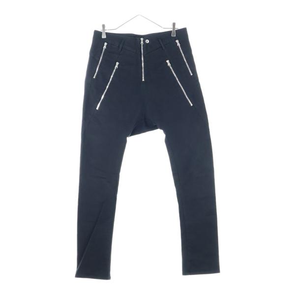 イサムカタヤマバックラッシュ ×インカーネイション ストレッチデニム ジップデザイン 6ポケット ス...