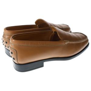 TODS トッズ ロゴ刻印 レザーローファー ...の詳細画像2