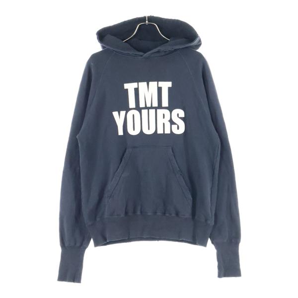 T.M.T ティーエムティー YOURS フロントロゴデザイン カンガルーポケット フーデッド スウ...