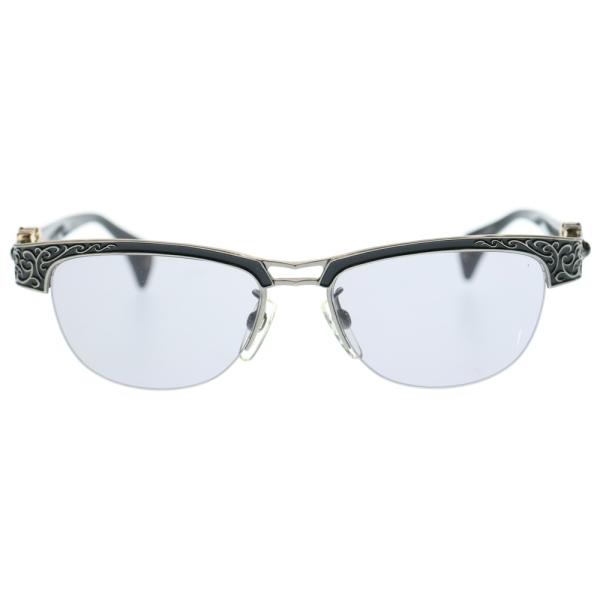 NO BRAND ノーブランド A'rossby/ロズヴィ メタルブロウナイロール サングラス メガ...