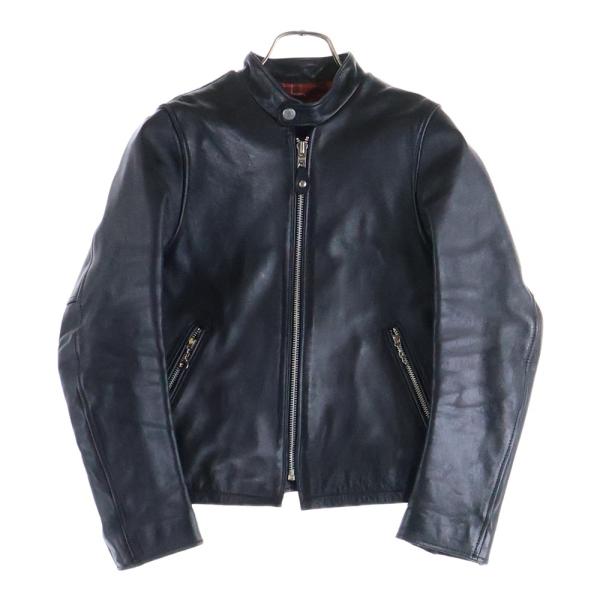 ショット CAFE RACER JACKET SOLID カフェレーサー ソリッド シングルライダー...