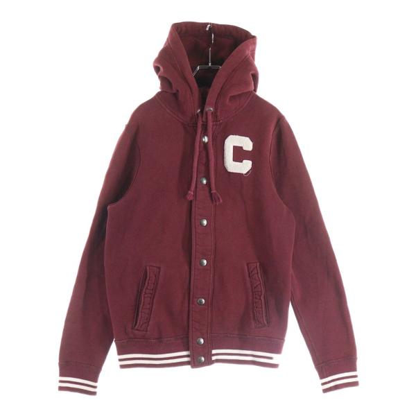 Abercrombie&amp;Fitch アバクロンビーアンドフィッチ Cロゴエンブロイダリー スナップボ...