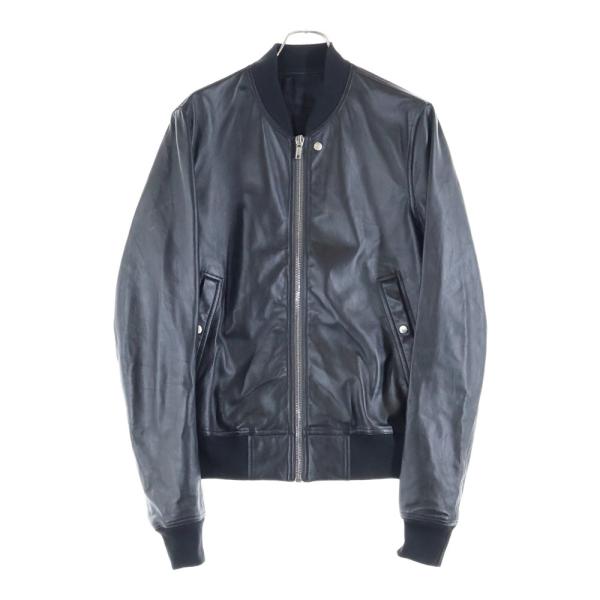 Rick Owens リックオウエンス 22AW ラムスキン レザー ボンバージャケット ブルゾン ...