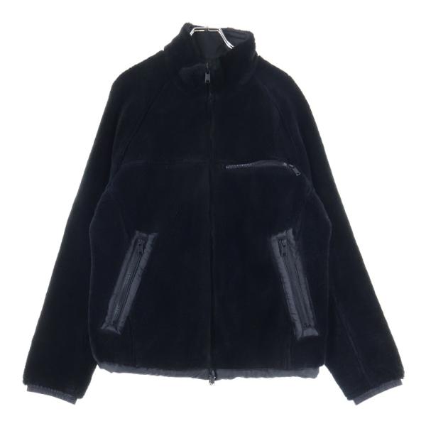nonnative ノンネイティブ リバーシブル ジップアップフリースジャケット ブラック