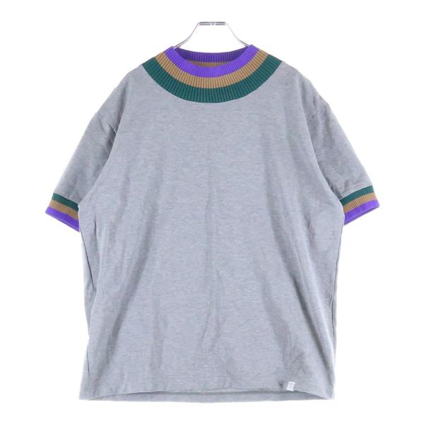 kolor BEACON (カラービーコン) 22SS RINGER TEE ニット切り替え カット...