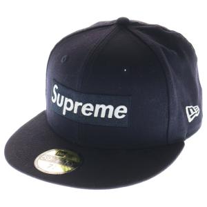 SUPREME シュプリーム 16AW ×NEW ERA R.I.P Box Logo Cap ニューエラ アールアイピー ボックスロゴ ベースボールキャップ 帽子 ネイビー