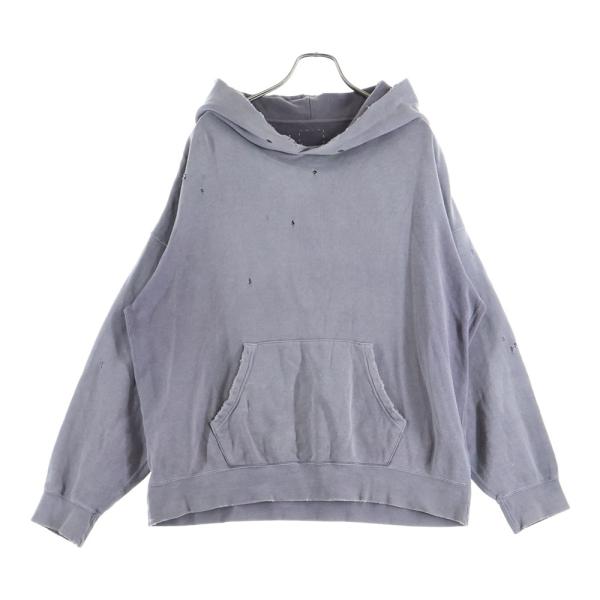 ヴィスヴィム 21AW JUMBO HOODIE P.O. CRASH クラッシュフェード加工 ジャ...
