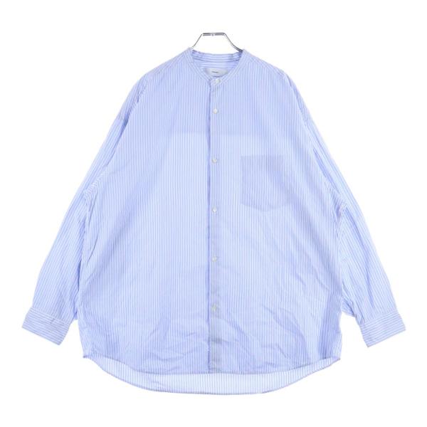 Graphpaper グラフペーパー ×SOKTAS ×ソクタス ストライプ バンドカラー ロングス...