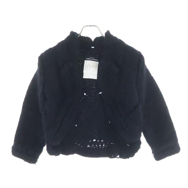 トリコ コム デ ギャルソン 05AW AD2005 ショート丈 ラペルデザイン ケーブルウールニッ...