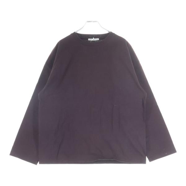 ユニフォームエクスペリメント 24AW LOOSE L/S TEE ルーズ クルーネック長袖Tシャツ...