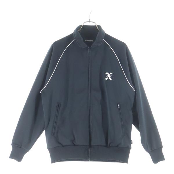 ゴッドセレクショントリプルエックス 25SS TRACK JACKET ロゴワッペン ジップアップ ...