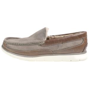 UGG アグ モカシン スウェードローファー スリッポン ブラウン US7/25cm 1014478