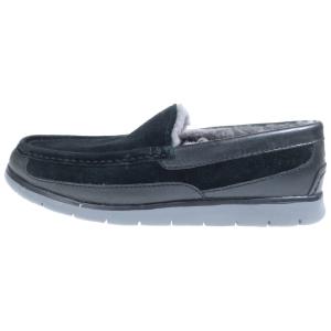 UGG アグ モカシン スウェードローファー スリッポン ブラック US7/25cm 1014478