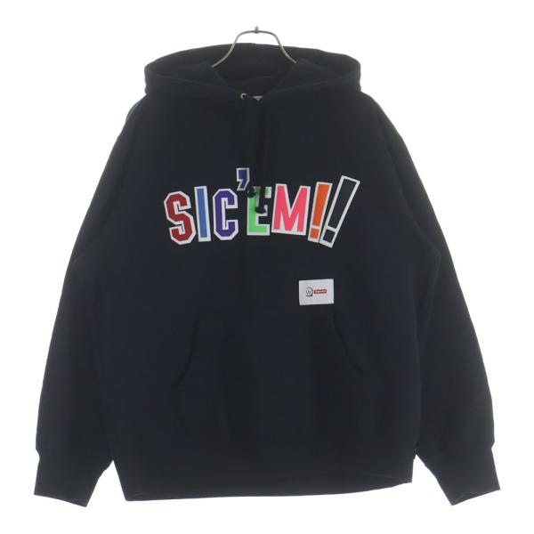 シュプリーム 21AW ×WTAPS Sic'em!! Hooded Sweatshirt ダブルタ...