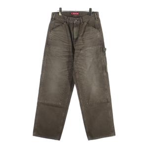 SUPREME シュプリーム Worn Double Knee Painter Pant ウォーンダブルニーペインターパンツ ブラウン