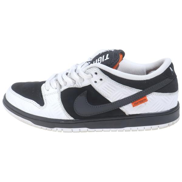 ナイキ ×TIGHTBOOTH DUNK LOW PRO QS BLACK AND WHITE タイ...