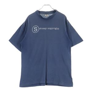 ステューシー 90S VINTAGE OLD COPYRIGHT TEE USA製 白タグ コピーライト Tシャツ 半袖