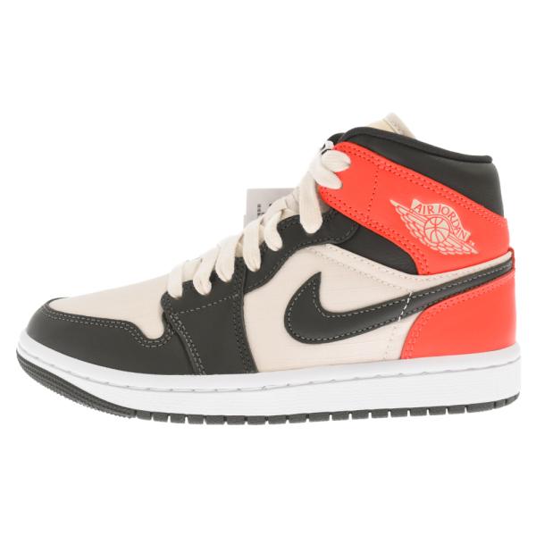 ナイキ WMNS AIR JORDAN 1 MID SE Light Orewood Brown ウ...