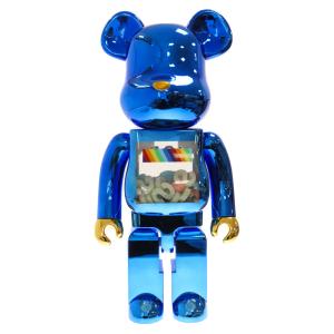 MEDICOM TOY メディコムトイ×J.S.B BE@RBRICK J.S.B. 3RD Ver. 1000% ジェイソウルブラザーズ ベアブリック フィギュア 人形 ブルー｜shopbring