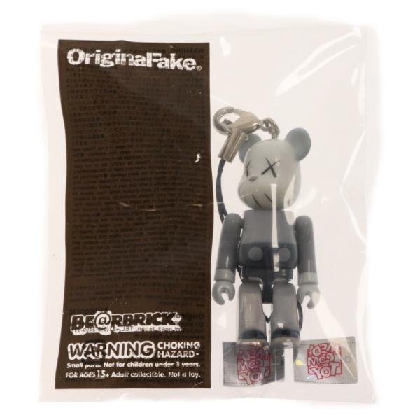 メディコムトイ BE@RBRICK 70% ベアブリック カウズ オリジナルフェイク ストラップ キ...