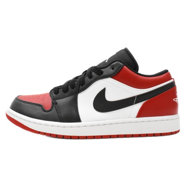 NIKE ナイキ AIR JORDAN 1 LOW BRED TOE エアジョーダン1 ロー ブレッ...