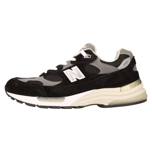 New Balance ニューバランス M992EB 992 USA製 スエード ローカットスニーカ...