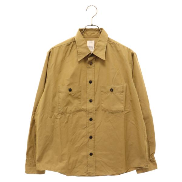 VISVIM ヴィスヴィム 19AW USM ALBACORE SHIRT L/S 星条旗 エルボー...