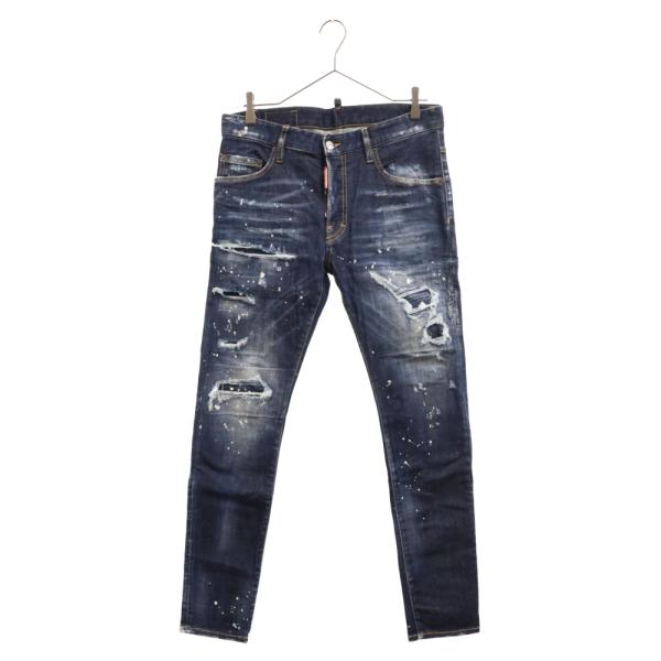 DSQUARED2 ディースクエアード 22AW SUPER TWINKY JEAN ダメージ加工 ...