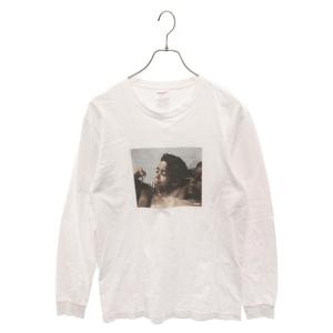 SUPREME シュプリーム 15SS × Larry Clark Kids Blunt L/S Tee ラリークラーク キッズ ブラント フォト プリント 長袖Tシャツ ホワイト｜shopbring