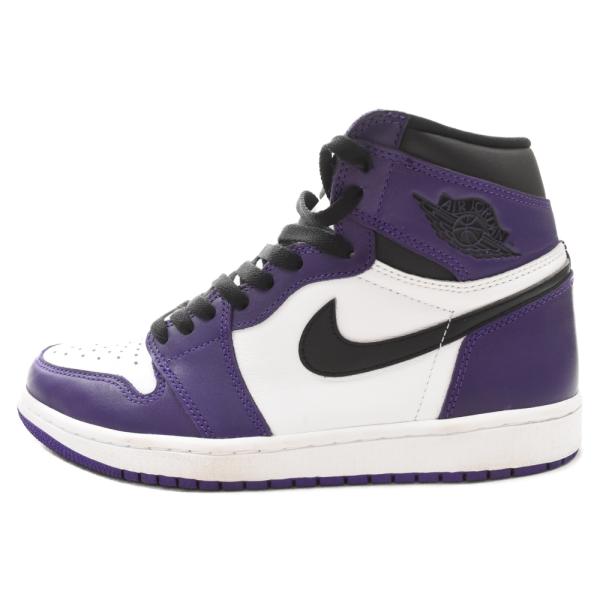 NIKE ナイキ AIR JORDAN 1 RETRO HIGH OG COURT PURPLE エ...